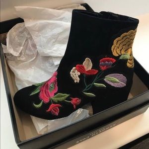 Kenneth Cole Floral Boots